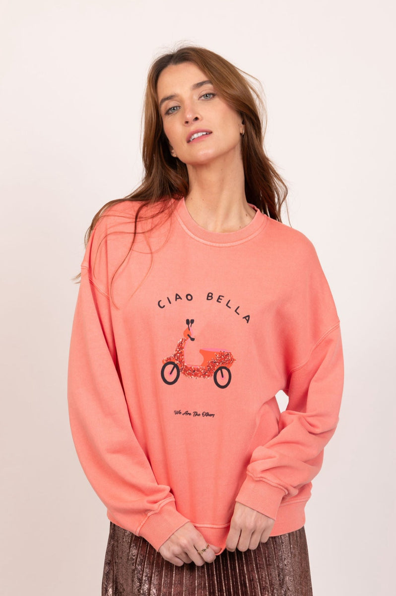 Amara Slouch Sweat -  Ciao Sky Blue main image 1